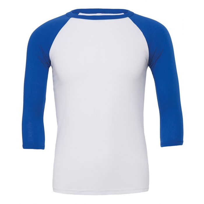 Unisex TriBlend sleeve baseball t shirt